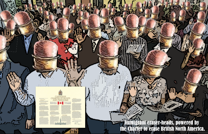 The Immigrant Eraser Heads Are Here:&nbsp; Powered by the Charter